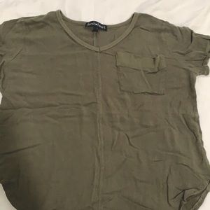Olive green shirt